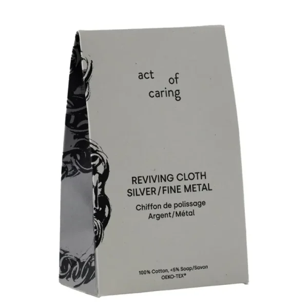 Act of Caring Möbelpflege-Auffrischendes Silber-Metall-Poliertuch