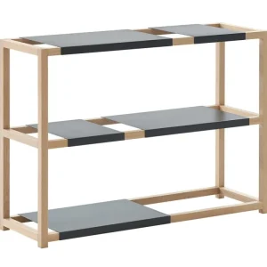 Montana Furniture Regale-Adea The Botanic Shelf, Eiche natur – schwarz