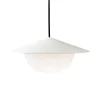 HAY Deckenleuchten-AGO Alley Pendelleuchte, integrierte LED, klein, Eierschalenweiß