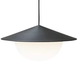 Artemide Deckenleuchten-AGO Alley Pendelleuchte, integrierte LED, groß, Graphitgrau