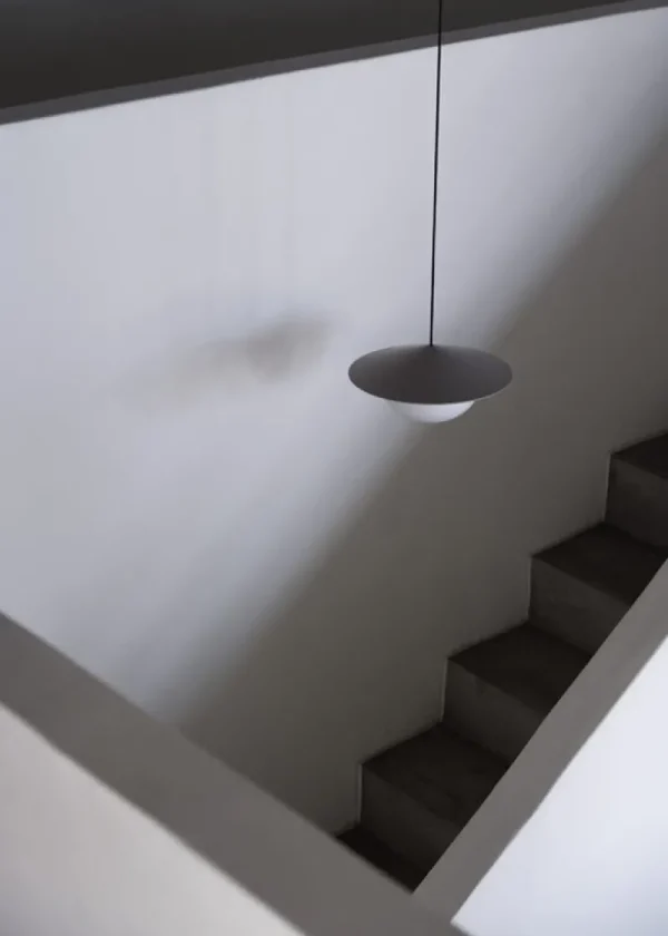 AGO Deckenleuchten-Alley Pendelleuchte, integrierte LED, groß, Burgunderrot
