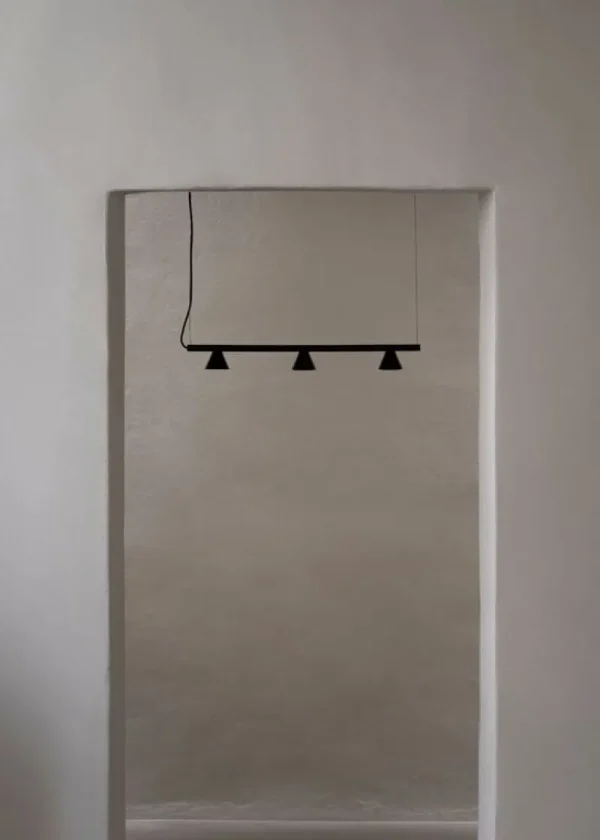 AGO Deckenleuchten-Pendelleuchte Probe, Spot, Schwarz