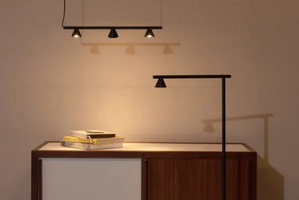 AGO Deckenleuchten-Pendelleuchte Probe, Spot, Schwarz
