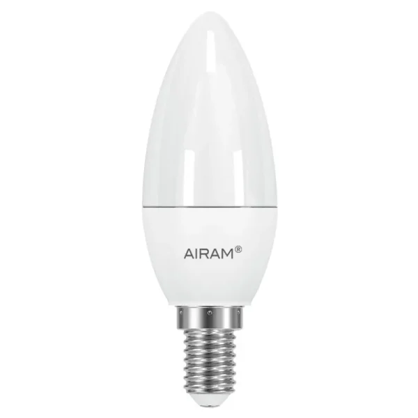 Airam Elektroartikel | Beleuchtungszubehör^LED Oiva Kerzen-Glühbirne, 5 W E14 3.000 K 470 lm, dimmbar