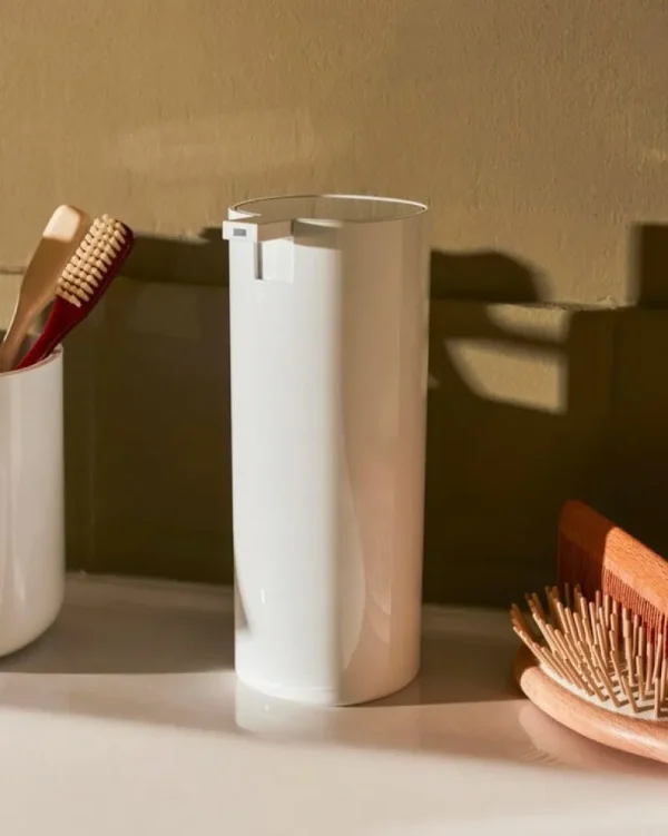 Alessi Badezimmeraccessoires^Birillo Flüssigseifenspender, 16,5 cm, weiß