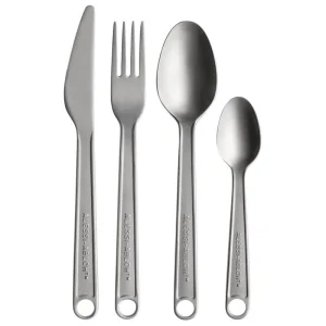 Alessi Besteck^Conversational Objects Besteck-Set, 4 Stück, Edelstahl