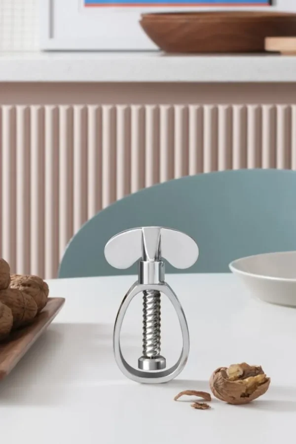 Alessi Küchenutensilien^Farfalla Nussknacker, hochglanzpolierter Stahl