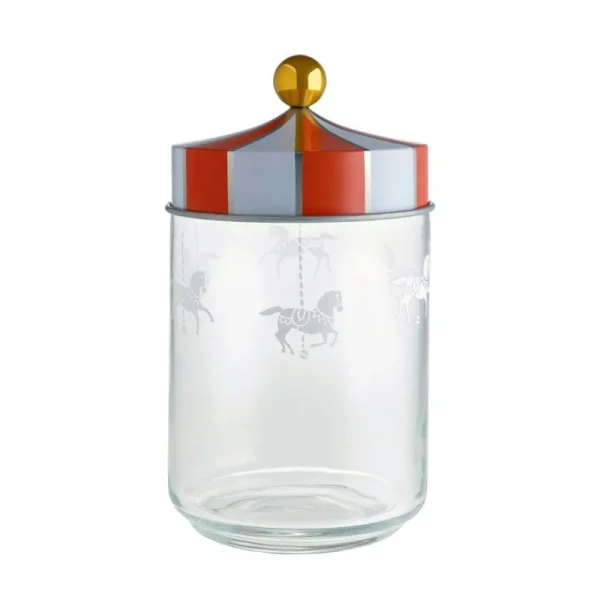 Alessi Küchenutensilien^Glasgefäß Circus, 1 l