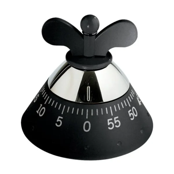 Alessi Haushaltsgeräte^Kitchen Timer, Schwarz