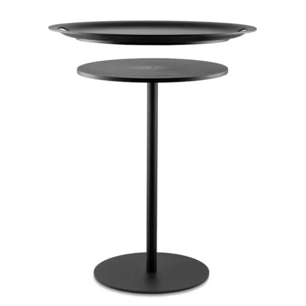 Fritz Hansen Tische-Alessi Op-la Tabletttisch, schwarz