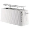 Alessi Haushaltsgeräte^Plissé Long Toaster, Weiß