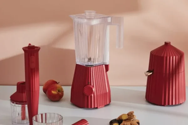 Alessi Haushaltsgeräte^Plissé Stabmixer, Weiß