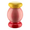 Alessi Küchenutensilien^Twergi ES18 Gewürzmühle, Rosa – Gelb – Rot