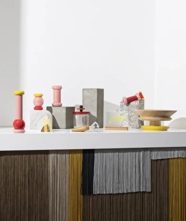 Alessi Küchenutensilien^Twergi ES17 Korkenzieher, Rot – Rosa – Gelb