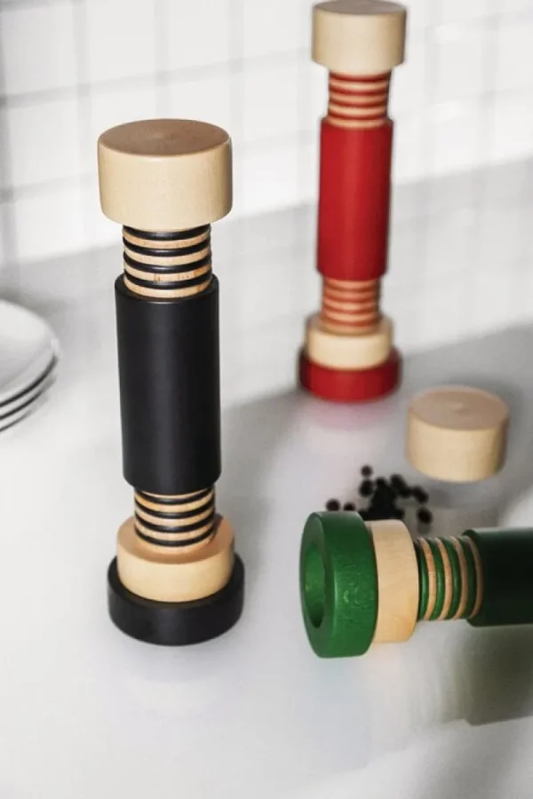 Alessi Küchenutensilien^Twergi MP0215 Mühle, Grün