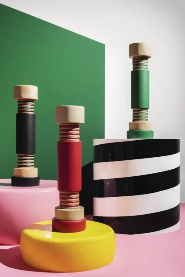 Alessi Küchenutensilien^Twergi MP0215 Mühle, Grün