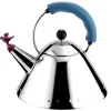 Alessi Karaffen Und Krüge^Wasserkocher 9093, 2 L, blau