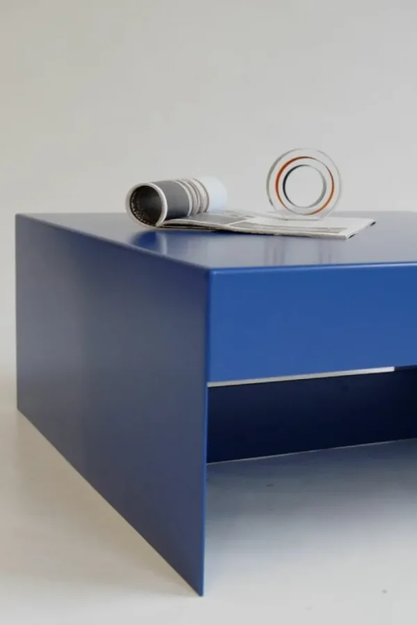 &New Tische-&New Single Form Couchtisch, Heidelbeerblau
