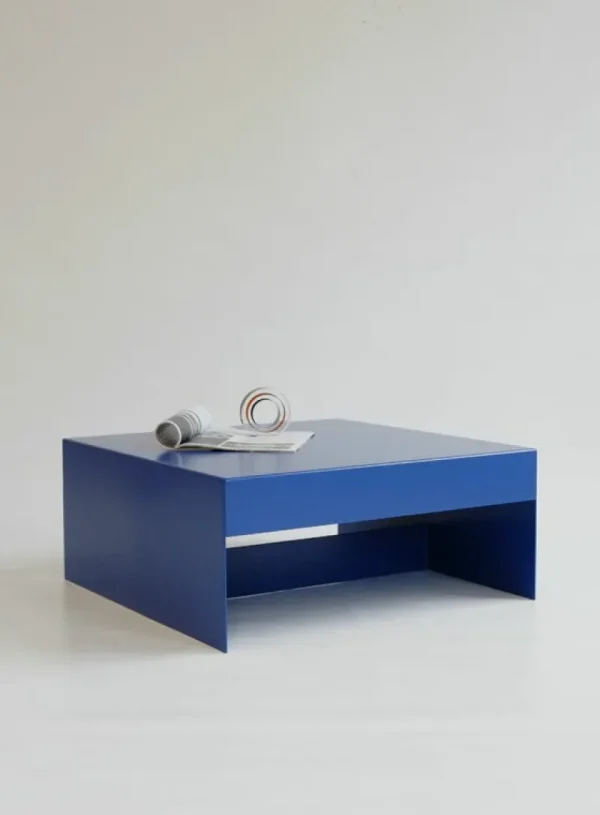 &New Tische-&New Single Form Couchtisch, Heidelbeerblau