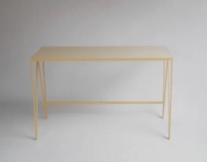 Fredericia Tische-&New Study Schreibtisch, Linoleum, Butternut
