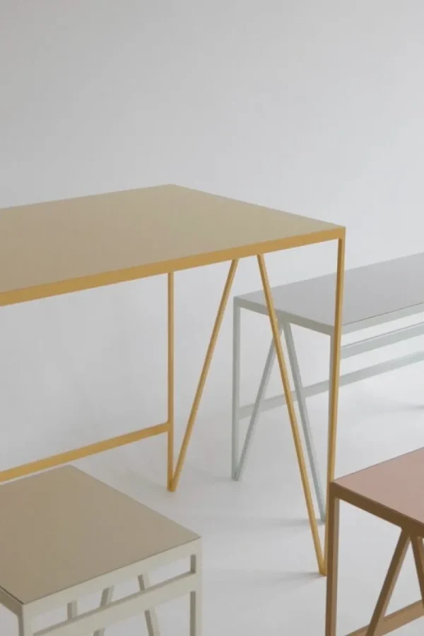 Fredericia Tische-&New Study Schreibtisch, Linoleum, Butternut