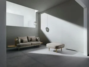 Fritz Hansen Deckenleuchten-&Tradition Blown SW3 Pendelleuchte, Silber