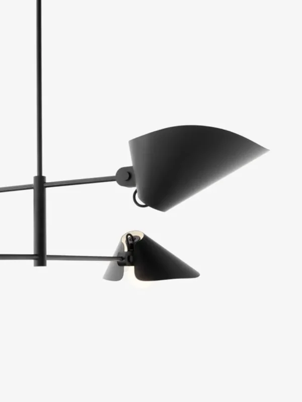 Muuto Deckenleuchten-&Tradition Bonnet SC91 Kronleuchter, schwarz