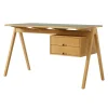 Viccarbe Tische-&Tradition Daystak RD3 Schreibtisch, Buche honigfarben gebeizt - Fenix Verde Comodoro