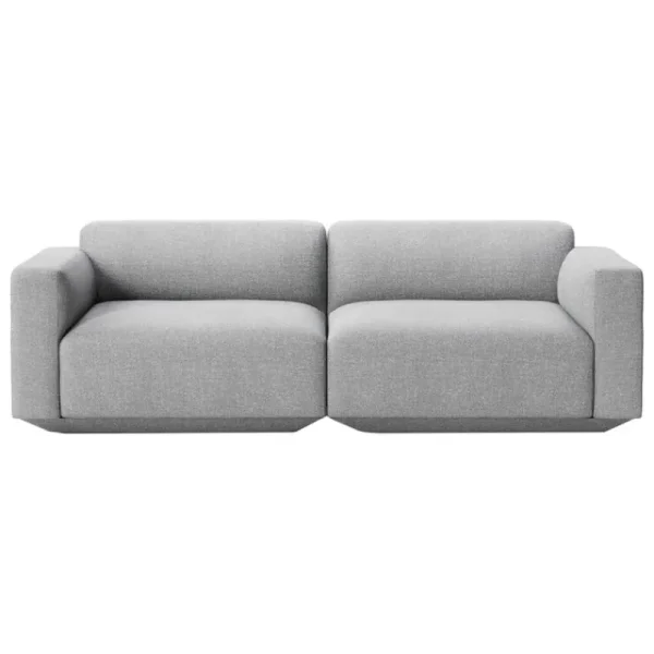 Fredericia Sofas Und Liegen-&Tradition Develius A Modulsofa, grau Hallingdal 130