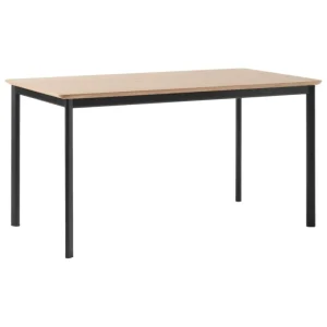 GUBI Tische-&Tradition Drip HW115 Esstisch, 143 x 83 cm, lackierte Eiche - schwarz