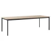GUBI Tische-&Tradition Drip HW117 Esstisch, 253 x 103 cm, lackierte Eiche - schwarz