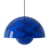 HAY Deckenleuchten-&Tradition Flowerpot VP2 Pendelleuchte, kobaltblau - twilight blue