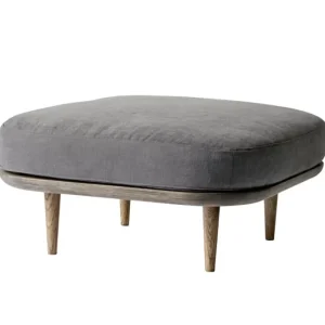 Artek Sitzgelegenheiten-&Tradition Fly SC9 Hocker, geräucherte Eiche/Hot Madison 093
