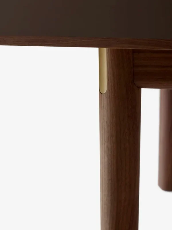 Audo Copenhagen Tische-&Tradition Patch HW1 Tisch, 180 cm, Nussbaum geölt – Laminat Dunkelbraun