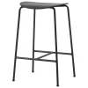 Vitra Sitzgelegenheiten-&Tradition Pavilion AV37 Barhocker, 68 cm, schwarz lackierte Eiche