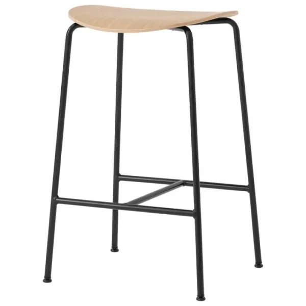 &Tradition Sitzgelegenheiten-&Tradition Pavilion AV37 Barhocker, 68 cm, lackiertes Eichenholz