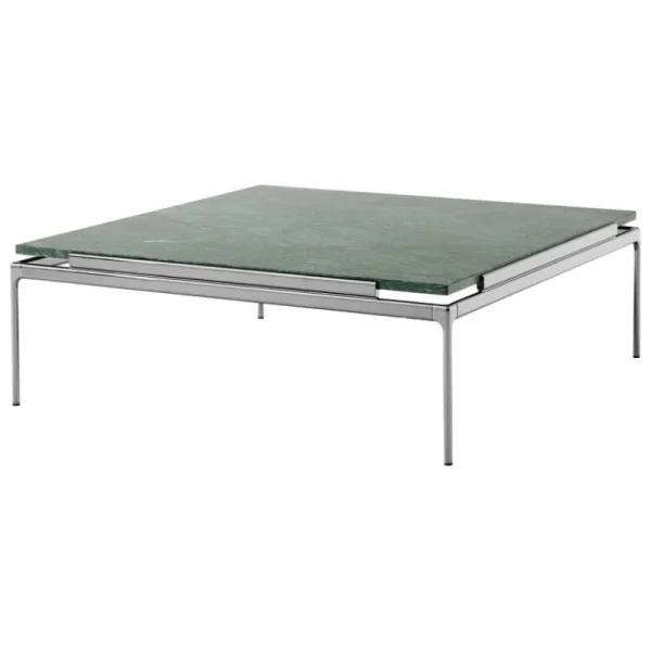 Wendelbo Tische-&Tradition Sett LN13 Couchtisch, Verde Guatemala - dunkles Chrom