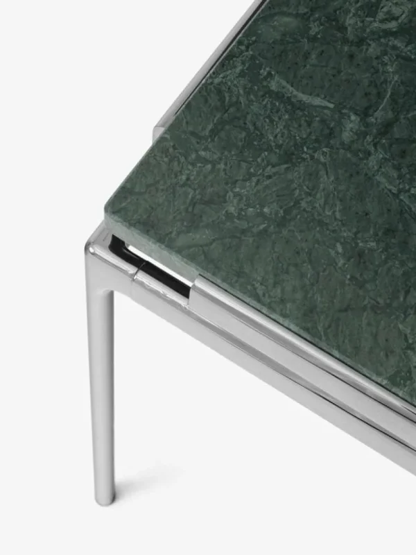 Wendelbo Tische-&Tradition Sett LN13 Couchtisch, Verde Guatemala - dunkles Chrom