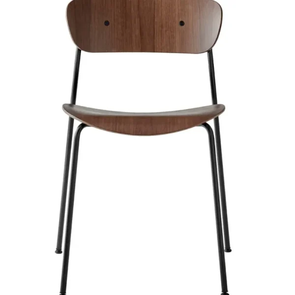 Vitra Sitzgelegenheiten-&Tradition Stuhl Pavilion AV1, Nussbaum