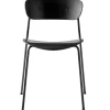 Artek Sitzgelegenheiten-&Tradition Stuhl Pavilion AV1, schwarz