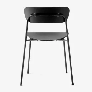 Artek Sitzgelegenheiten-&Tradition Stuhl Pavilion AV1, schwarz