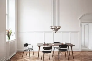 Artek Sitzgelegenheiten-&Tradition Stuhl Pavilion AV1, schwarz