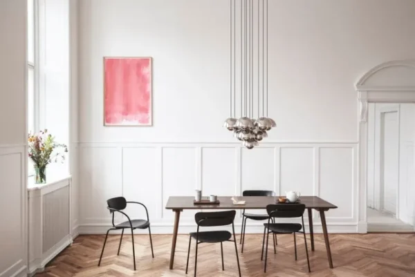 Artek Sitzgelegenheiten-&Tradition Stuhl Pavilion AV1, schwarz