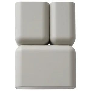 Tom Dixon Wandleuchten-&Tradition Tabata LN10 Wandleuchte, Seidengrau