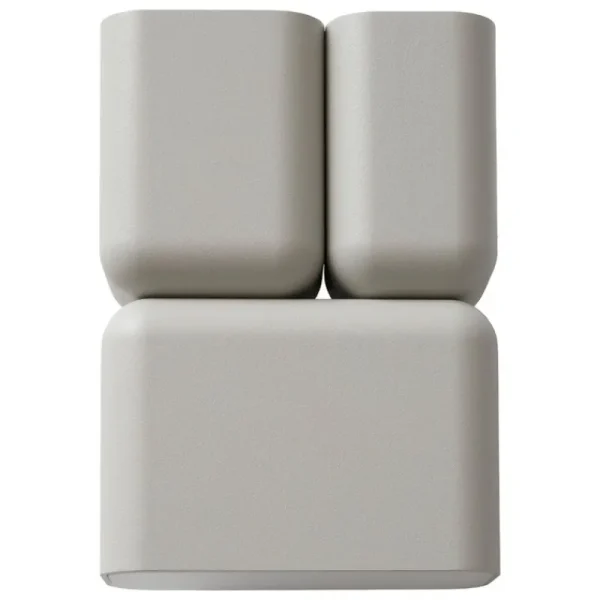 Tom Dixon Wandleuchten-&Tradition Tabata LN10 Wandleuchte, Seidengrau