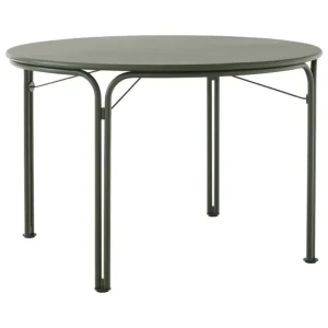 &Tradition Terrassenmöbel^&Tradition Thorvald SC98 Esstisch, rund, 115 cm, Bronzegrün