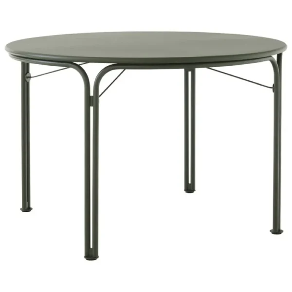 &Tradition Terrassenmöbel^&Tradition Thorvald SC98 Esstisch, rund, 115 cm, Bronzegrün
