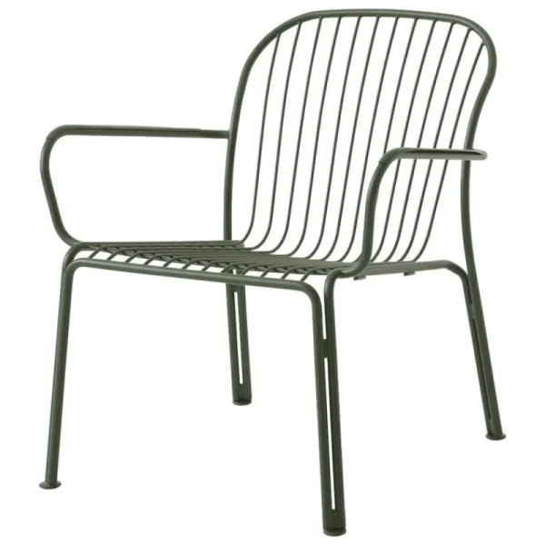 &Tradition Terrassenmöbel^&Tradition Thorvald SC101 Loungesessel mit Armlehnen, Bronzegrün