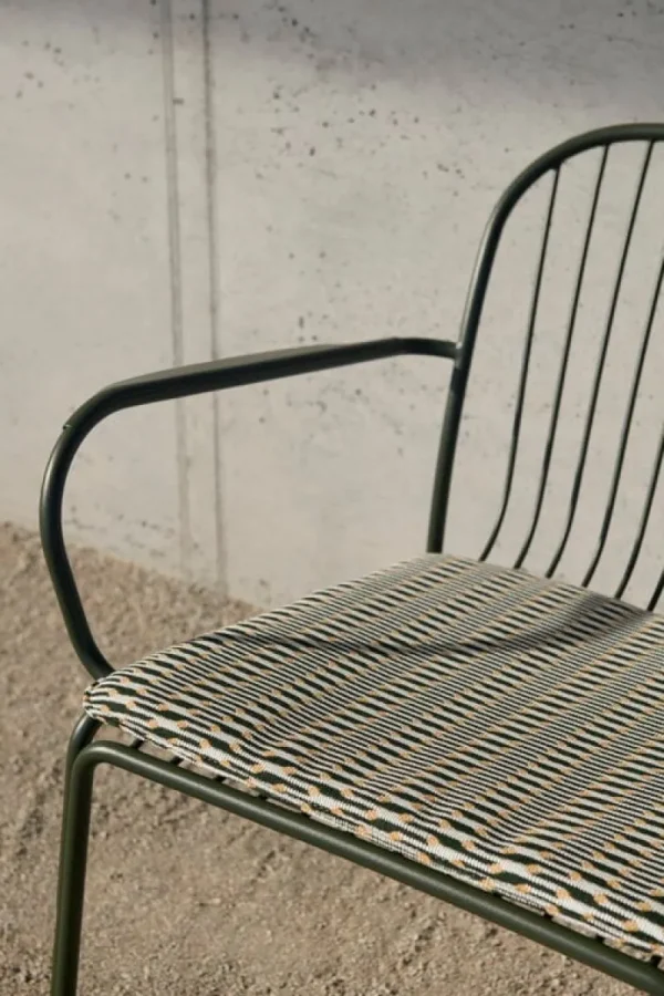 &Tradition Terrassenmöbel^&Tradition Thorvald SC101 Loungesessel mit Armlehnen, Bronzegrün