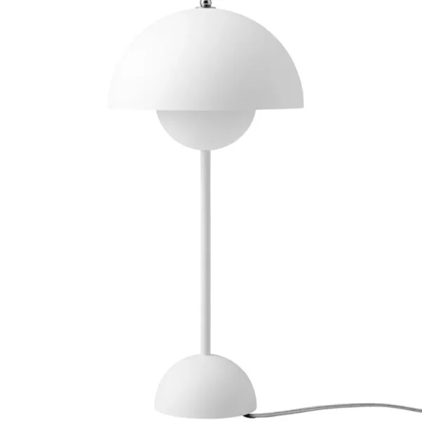 Kinder &Tradition Möbel Für Das Kinderzimmer | Tischlampen^&Tradition Tischleuchte Flowerpot VP3, mattweiß